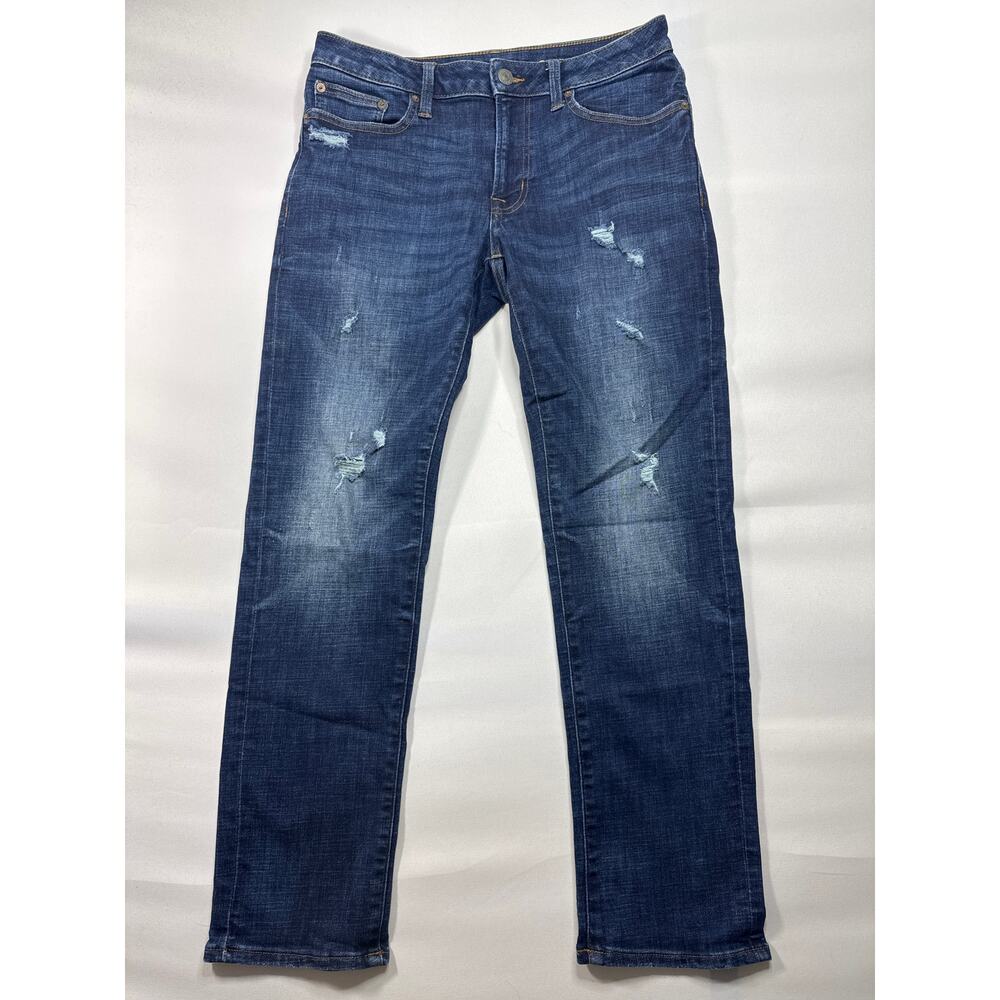 American Eagle Men's Slim Straight Leg Blue Denim Jeans - Size 29x30 (30x28.5)